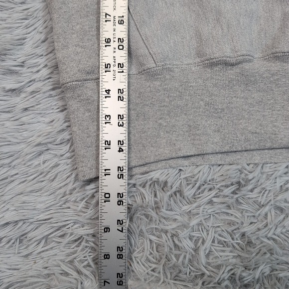 Vintage Champion Sweatshirt Mens S Gray Hoodie Reverse Weave Streetwear Logo - Picture 4 of 10